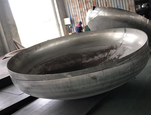 Paslanmaz çelik yarı küresel tank başları