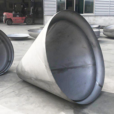 25mm Konik Tank Başlıkları Çift Fazlı Çelik Boru Kapakları Yüksek Güç