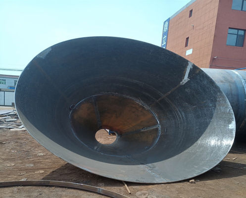25mm Konik Tank Başlıkları Çift Fazlı Çelik Boru Kapakları Yüksek Güç