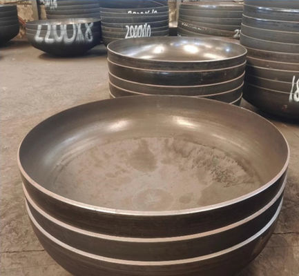 OEM Yarım Yarı Küresel Baş Basınçlı Kaplarda Kullanılan 34mm Kalınlığı