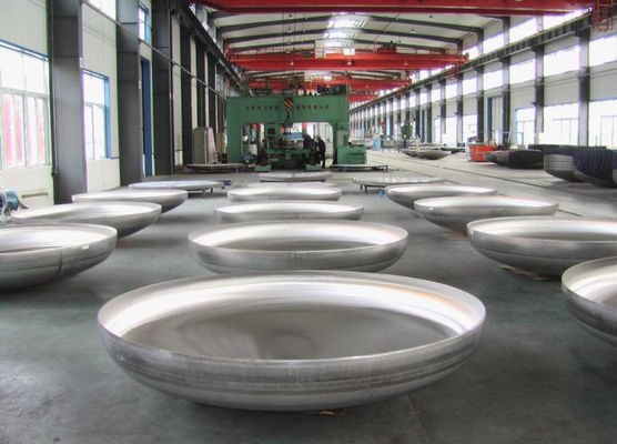 3MM 6000MM paslanmaz çelik tabak başlığı PED Yarım elipsoidal tank başlığı