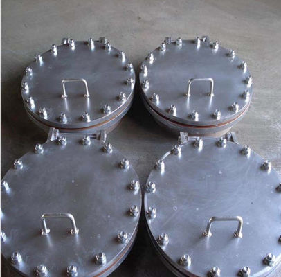Karbon Çelik Yuvarlak Özel Basınçlı Kap ASME VIII Div. 1 Basınçlı Flanged Threaded Welded Cap