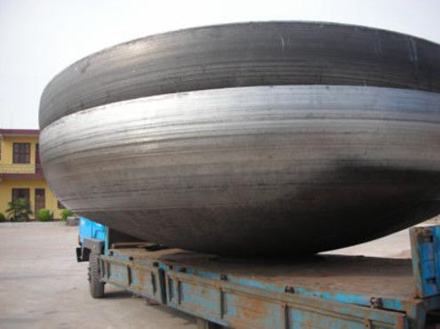 Yarım küreler Flanged Dish başları 1000mm Diametresi 6mm Kalınlığı
