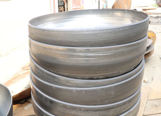 Paslanmaz çelik yarı elipsoidal baş SS304 Elipsik basınçlı kap uçları