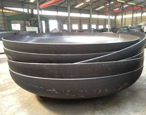 Elliptik Tipler Çanak uçları Sıcaklık Değiştiricisi Parçaları için Tank Kapağı