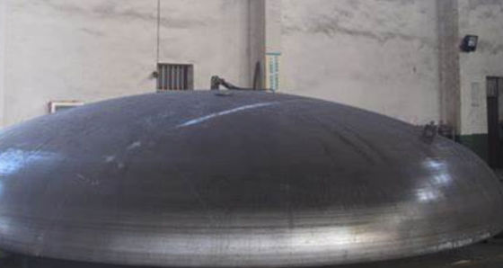 Endüstriyel Torisferik Döşeli Baş 1000mm çaplı ISO kaynaklı