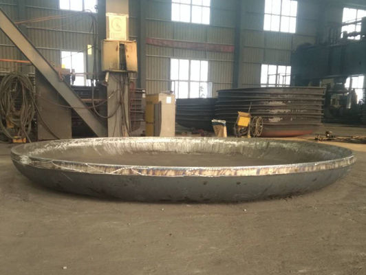 Çelik kaynak torisferik tabak başı 600mm 4000mm çapı