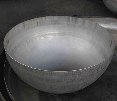 Yüksek Basınçlı Yarım Küresel Tank Başlıkları 6mm 2 inç kalınlığa kadar düşünün