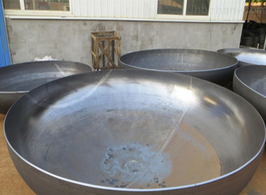 Küresel Karbon Çelik Oval Baş Mühürü Paslanmaz Çelik Baş Boru Kapağı