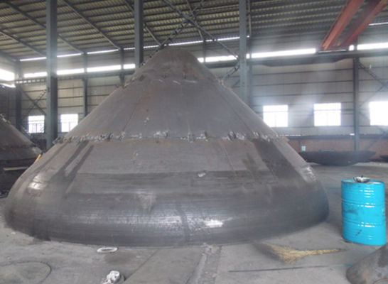 Saldırılmış Konik Tabak Başı Üreticiler Konik Boru Kapağı Kalın Duvar