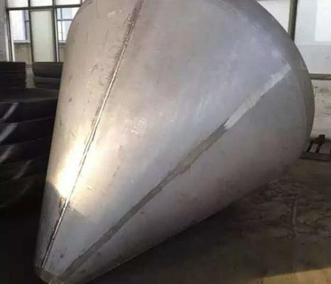 Kazan Konik Dished Başı Karbon Çelik Boru Kapağı Büyük Diametresi