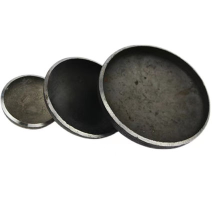 LN2 Q235 Tank Flat Dished Head Coating Carbon Steel 89mm 100mm