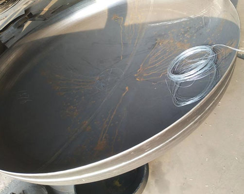 OEM Basınçlı Kaplar Başlar Paslanmaz Çelik Düz Altlı Tabak Başları