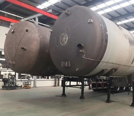 Karbon Çelik Yuvarlak Özel Basınçlı Kap ASME VIII Div. 1 Basınçlı Flanged Threaded Welded Cap