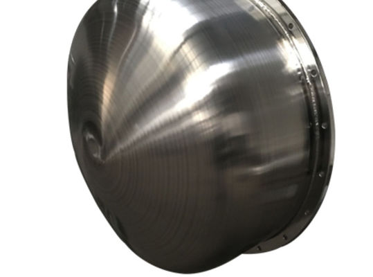 Tanklar için hassas Flanged Dished Başları Karbon Çelik Özel