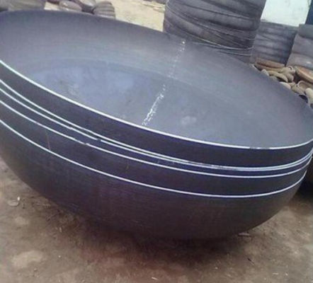 Depolama tankı Karbon çelik Dished başları 500mm çapı 10mm kalınlığı