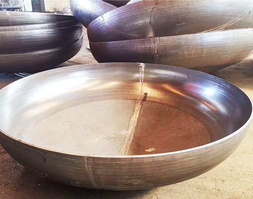 DIN 280011 Düzene göre ayarlanabilir Flanged Dish başları % 10 Knuckle Radius